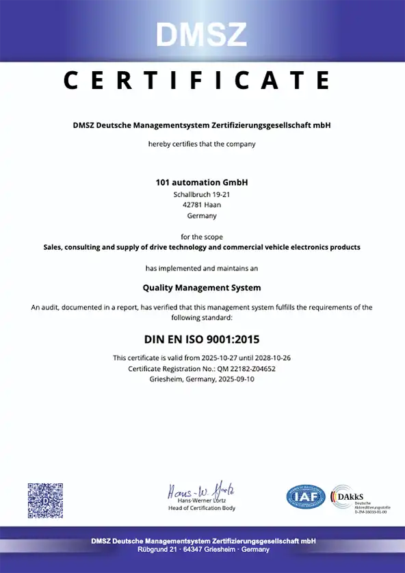 DMSZ Certificat