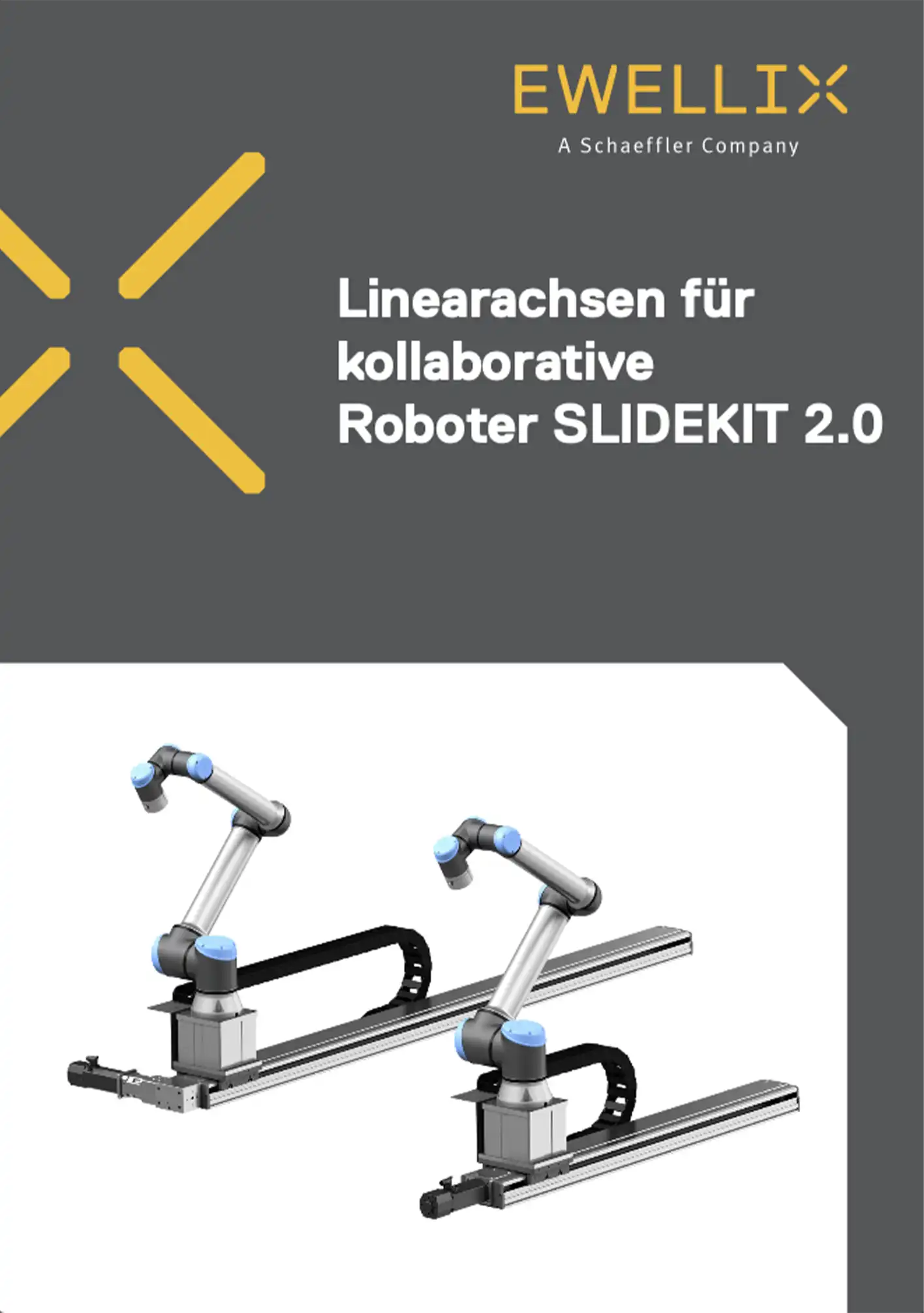 Linearachsen für kollaborative Roboter SLIDEKIT 2.0